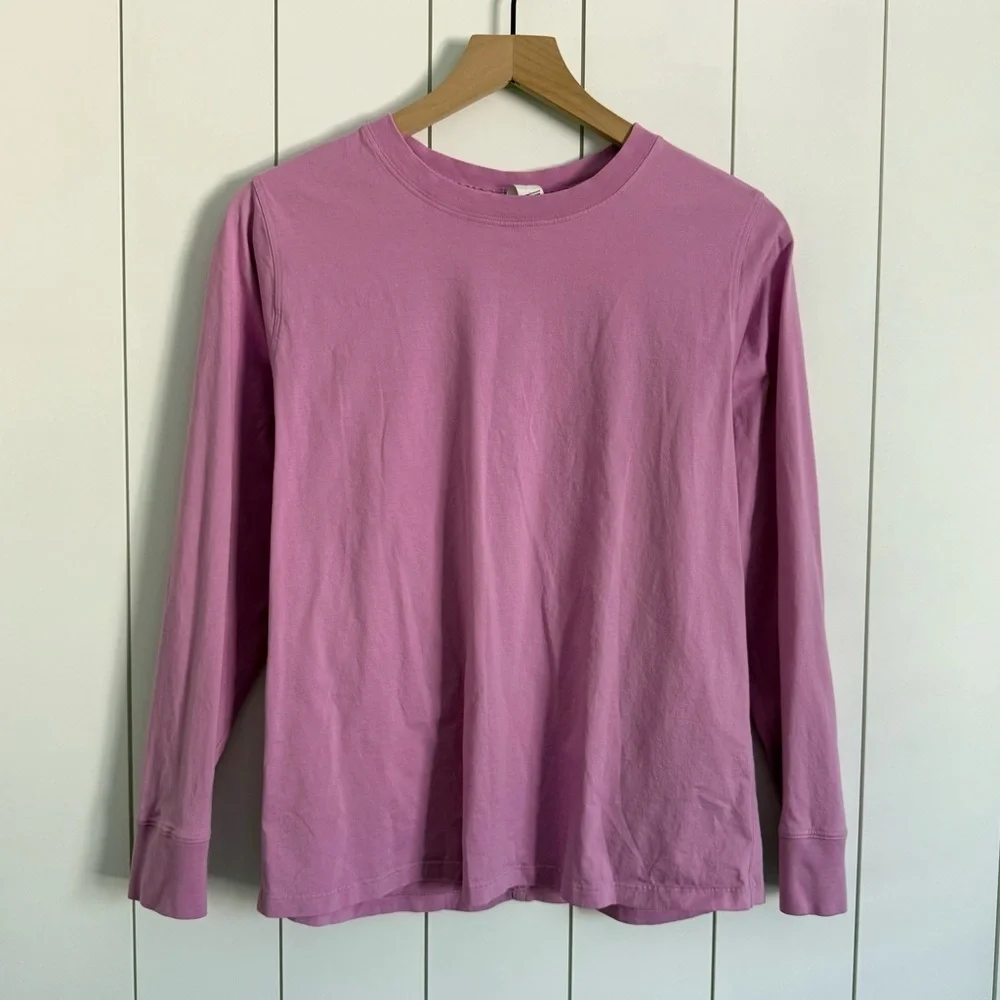 Lululemon All Yours Long Sleeve Tee Pink